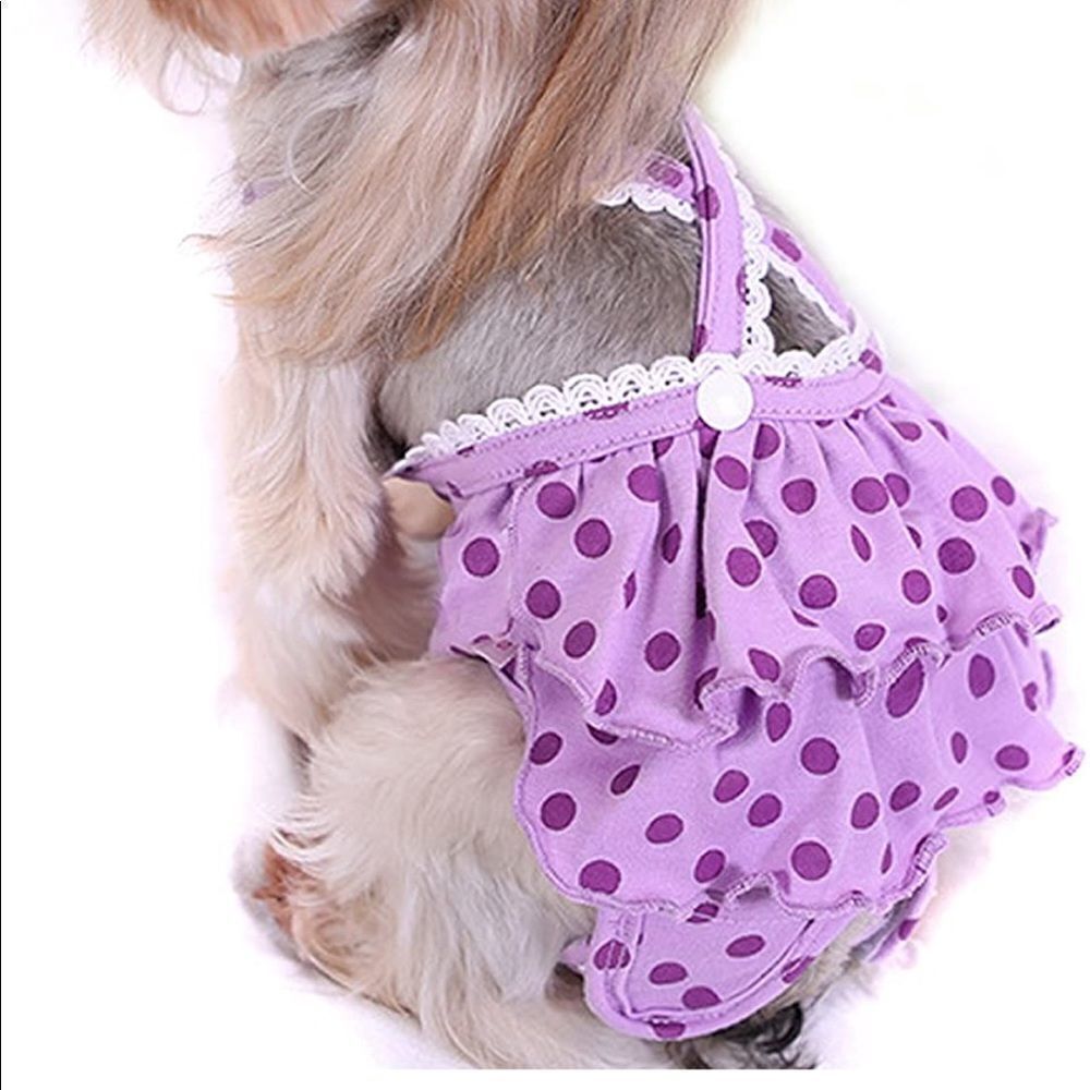 ✨4xHP✨Alfie Pet - Frona Diaper Dog Sanitary Pantie with Suspender for Girl Dogs✨